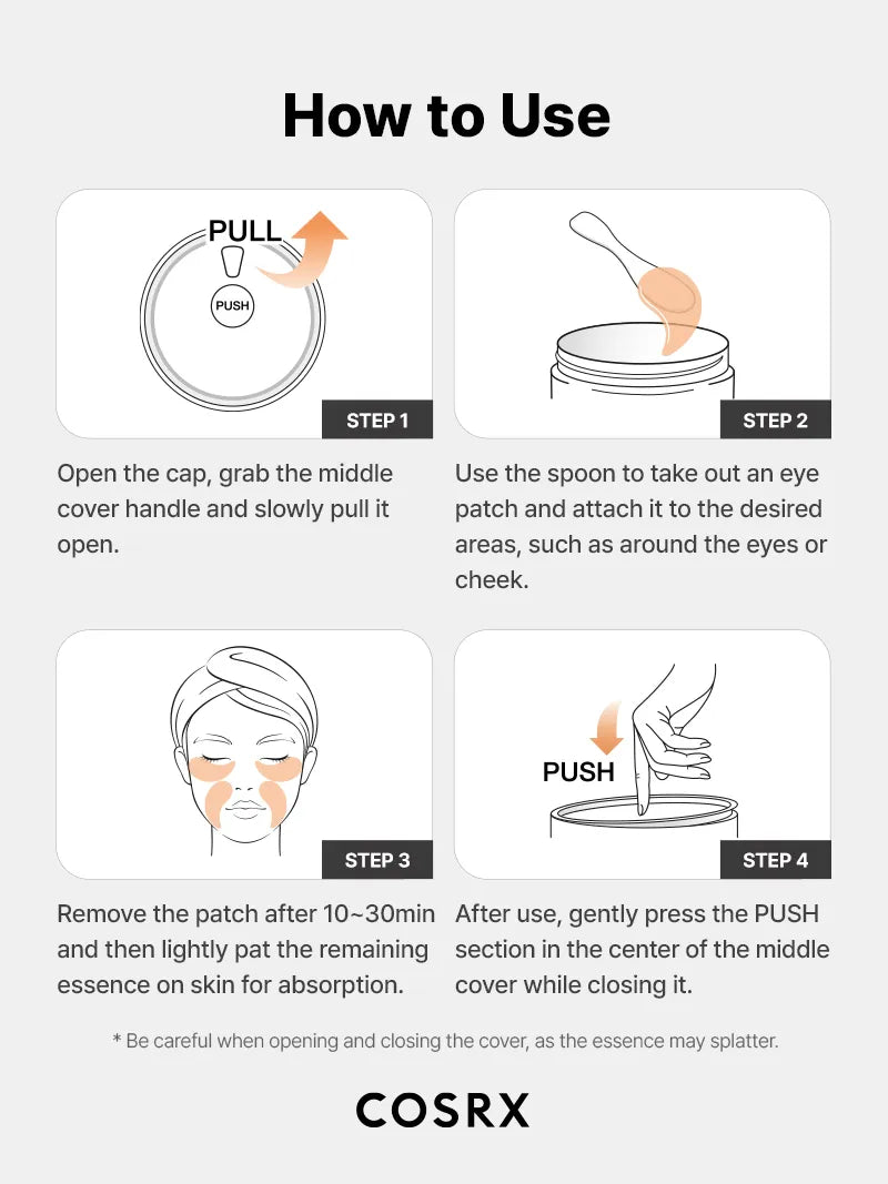 COSRX 5 PDRN Collagen Vitalizing Hydrogel Eye Patch - Image 17