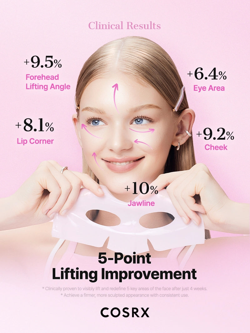 COSRX The Peptide Collagen Lifting Glow Hydrogel Mask - Image 7