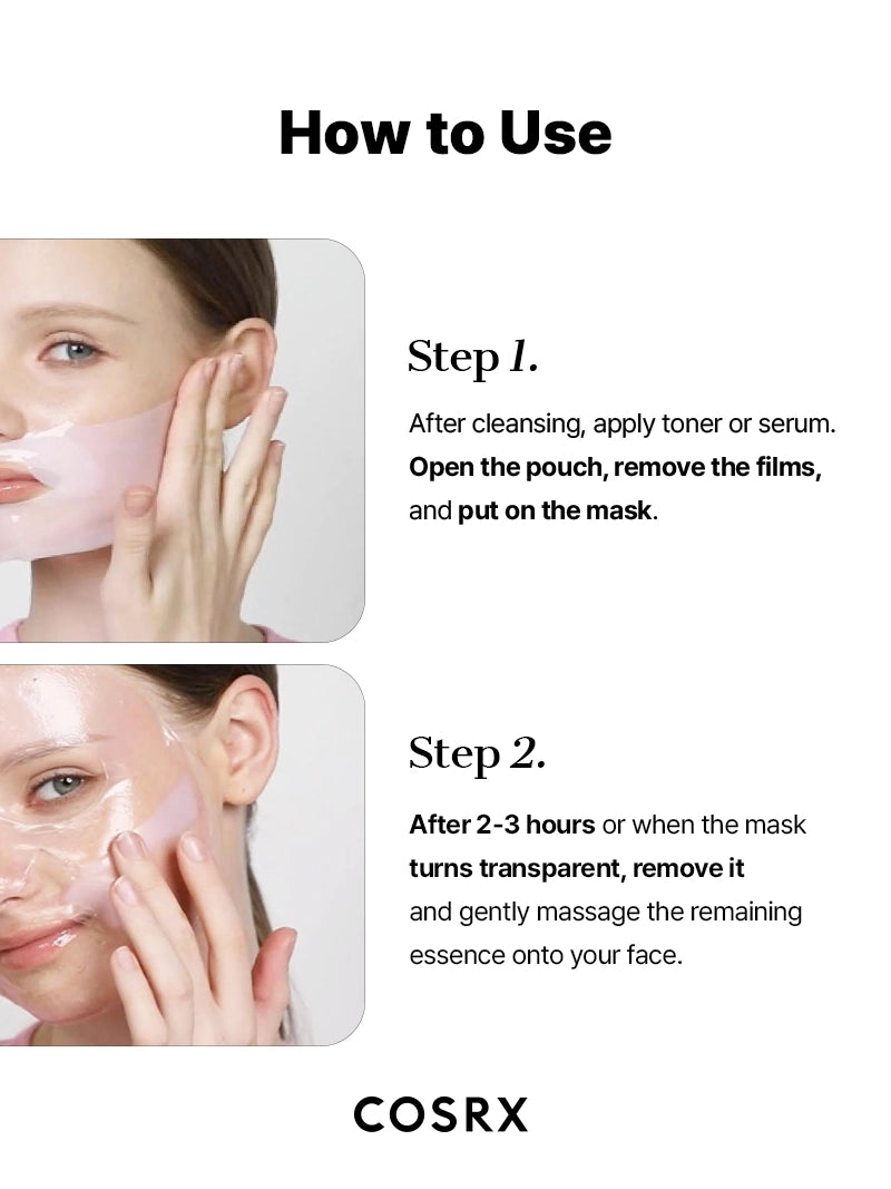COSRX The Peptide Collagen Lifting Glow Hydrogel Mask - Image 13